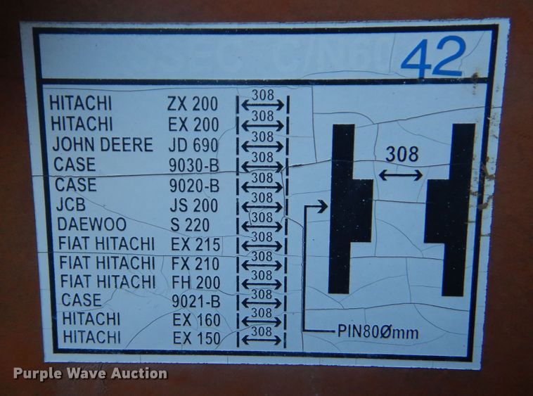 image for item DM4232 SEC  excavator bucket