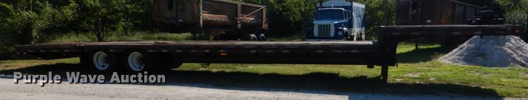 image for item DM4236 1998 Ledwell LW48HTHT2  drop deck equipment trailer