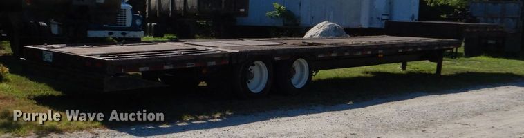 image for item DM4236 1998 Ledwell LW48HTHT2  drop deck equipment trailer