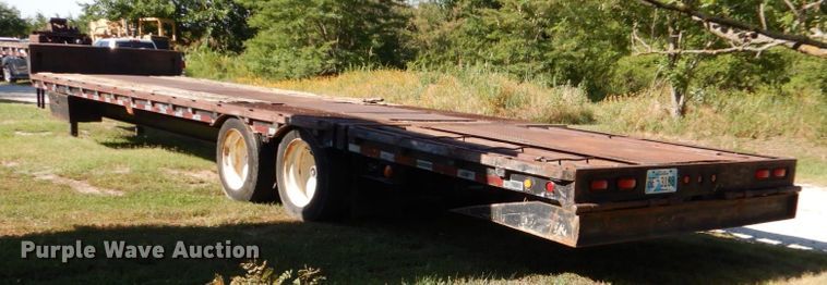 image for item DM4236 1998 Ledwell LW48HTHT2  drop deck equipment trailer
