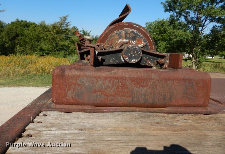 image for item DM4236 1998 Ledwell LW48HTHT2  drop deck equipment trailer