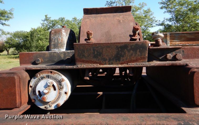 image for item DM4236 1998 Ledwell LW48HTHT2  drop deck equipment trailer