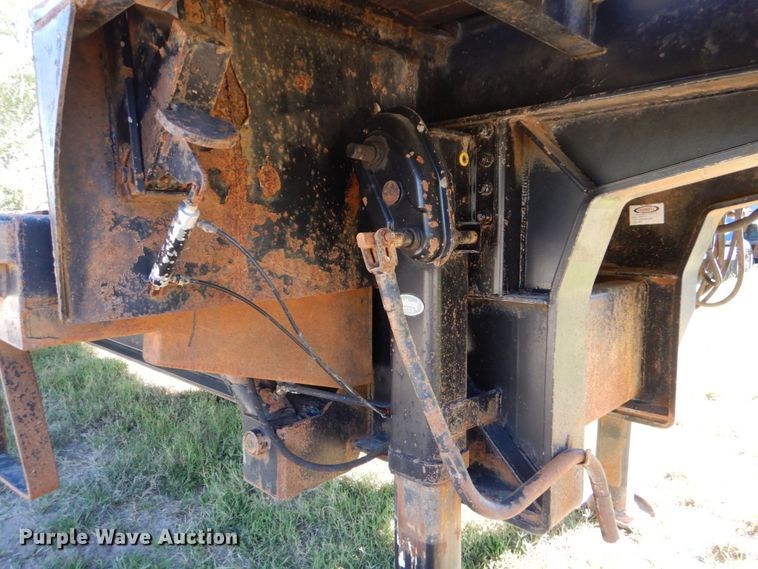 image for item DM4236 1998 Ledwell LW48HTHT2  drop deck equipment trailer