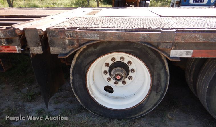 image for item DM4236 1998 Ledwell LW48HTHT2  drop deck equipment trailer