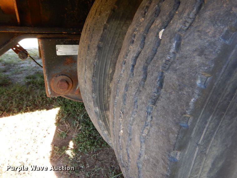 image for item DM4236 1998 Ledwell LW48HTHT2  drop deck equipment trailer