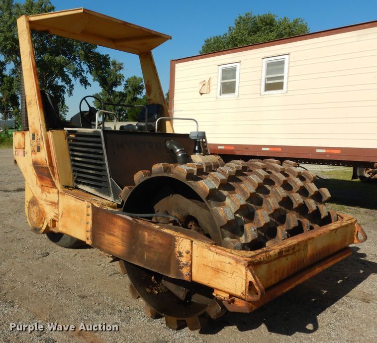 image for item DN1646 1985 Hyster C612B  single drum vibratory roller