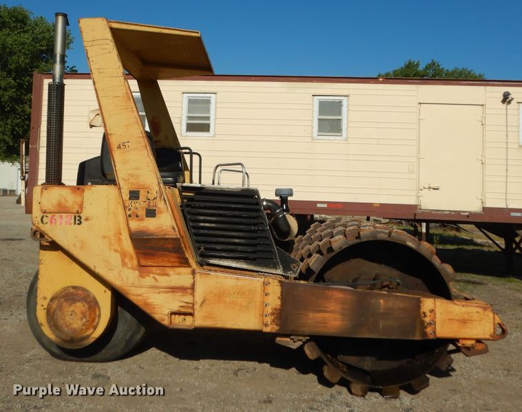 image for item DN1646 1985 Hyster C612B  single drum vibratory roller