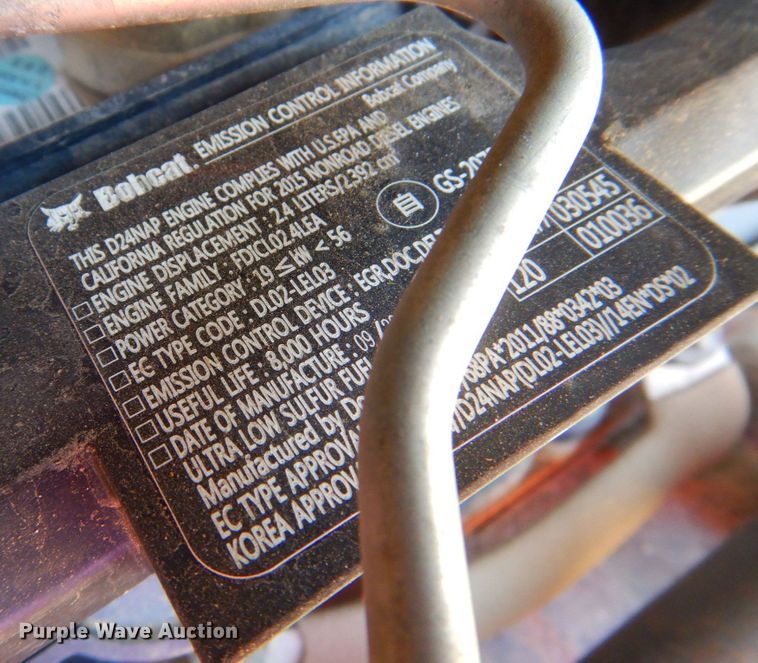 image for item DP4295 2016 Bobcat S650  skid steer loader