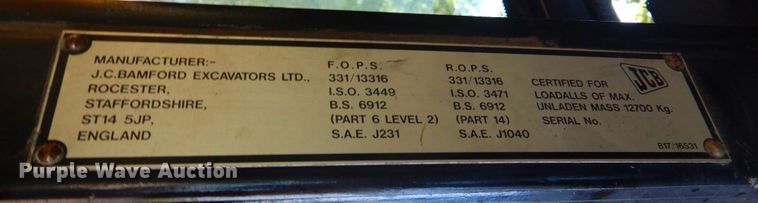 image for item DP4304 2000 JCB 532  telehandler