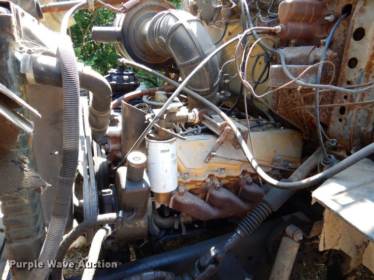 image for item DP4307 1978 Ford 8000  flatbed truck