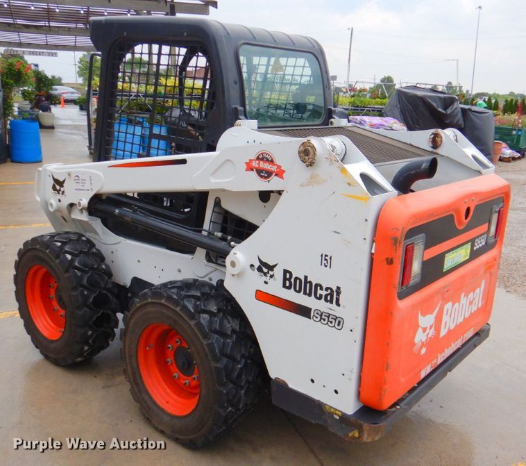 image for item DP4354 2015 Bobcat S550  skid steer loader