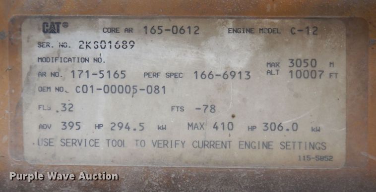 image for item DP5586 1999 Sterling LT9511  dump truck