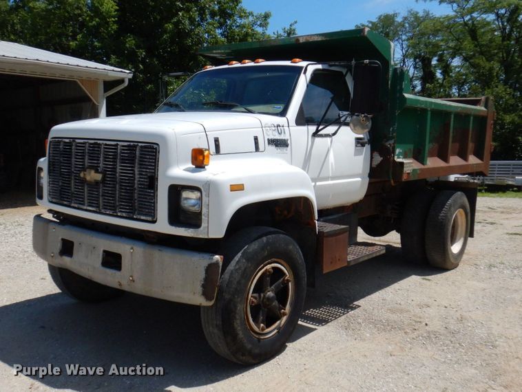 image for item DP5592 1992 Chevrolet Kodiak C6500  dump truck