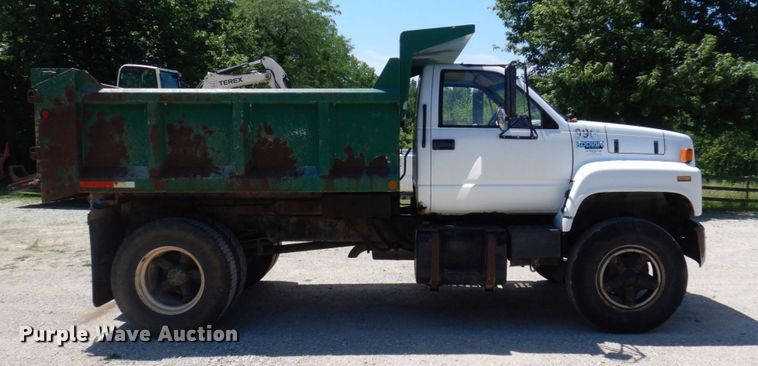 image for item DP5592 1992 Chevrolet Kodiak C6500  dump truck
