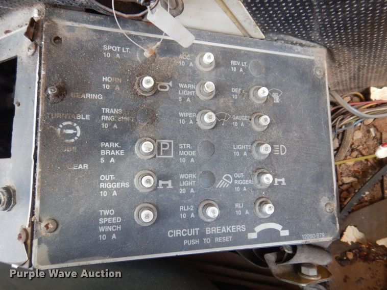 image for item DP5597 2001 Terex T335  crane