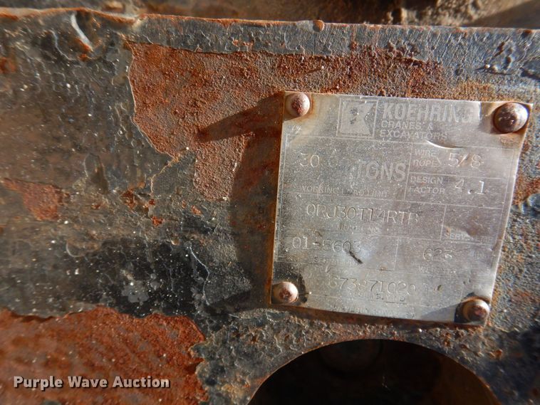 image for item DP5597 2001 Terex T335  crane