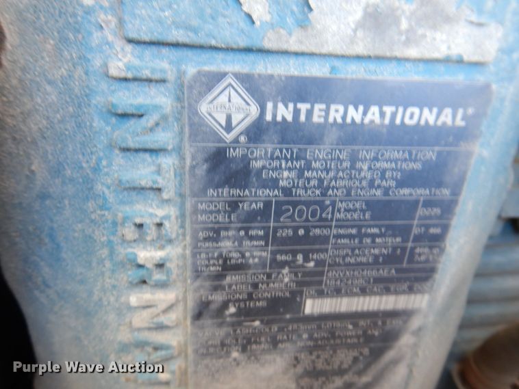 image for item DP5598 2005 International 4300 SBA  digger derrick truck