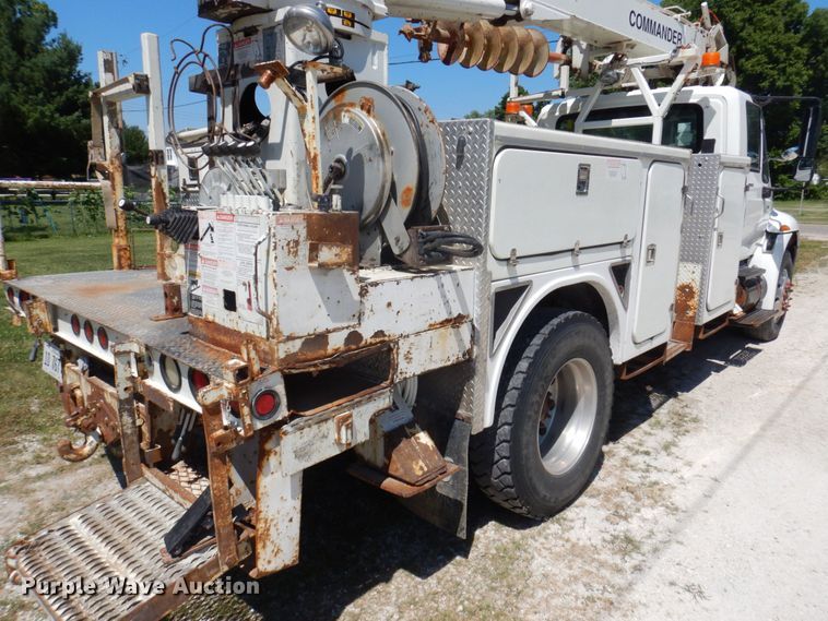 image for item DP5598 2005 International 4300 SBA  digger derrick truck