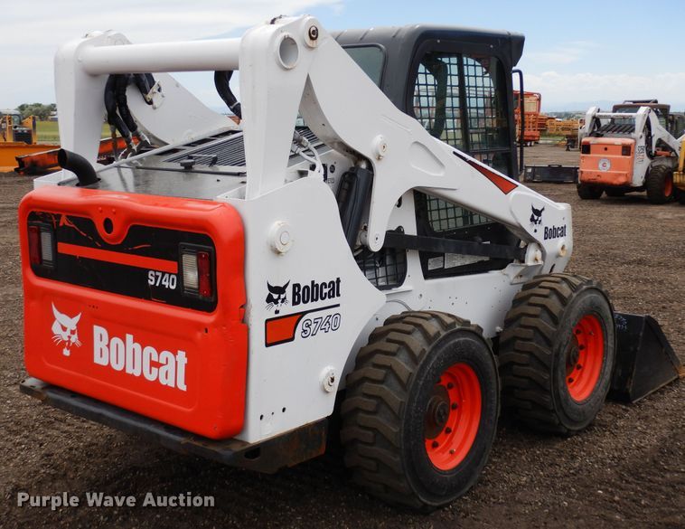 image for item DR1219 2020 Bobcat S740  skid steer loader