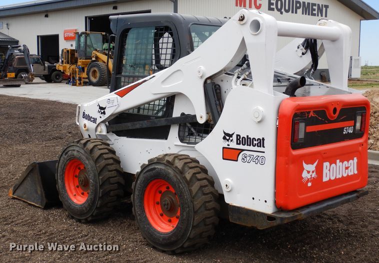 image for item DR1219 2020 Bobcat S740  skid steer loader