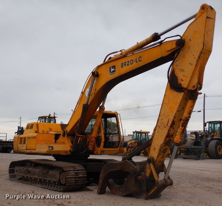 image for item DR1243 1991 John Deere 892D LC  excavator