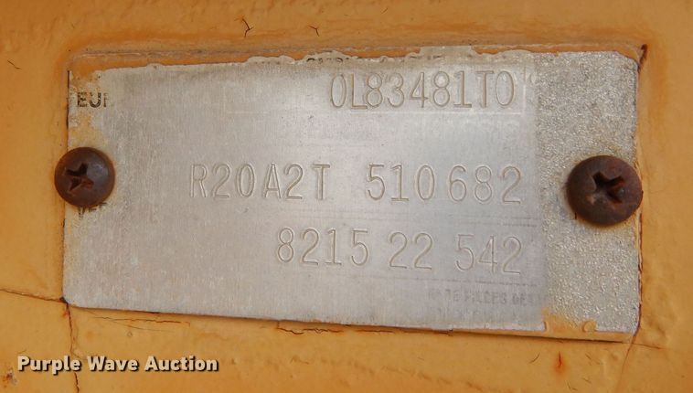 image for item DR1246 1989 Fiat-Allis FR20B  wheel loader