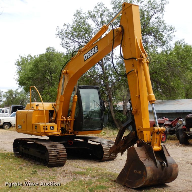 image for item DR1248 2007 John Deere 120C  excavator