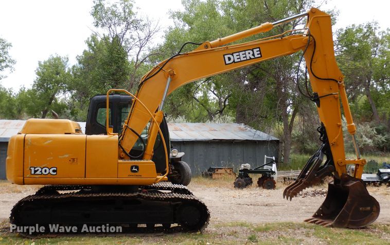 image for item DR1248 2007 John Deere 120C  excavator