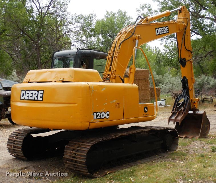 image for item DR1248 2007 John Deere 120C  excavator