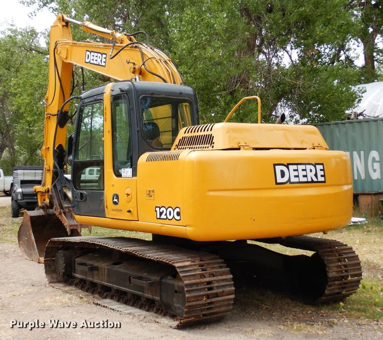 image for item DR1248 2007 John Deere 120C  excavator