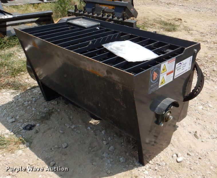 image for item DR1872 Wolverine  skid steer concrete mixer