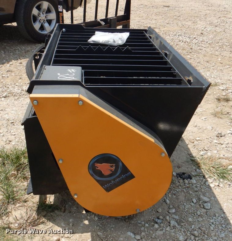 image for item DR1872 Wolverine  skid steer concrete mixer