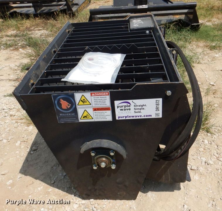 image for item DR1872 Wolverine  skid steer concrete mixer