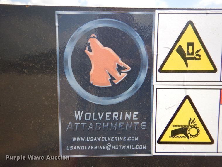 image for item DR1872 Wolverine  skid steer concrete mixer