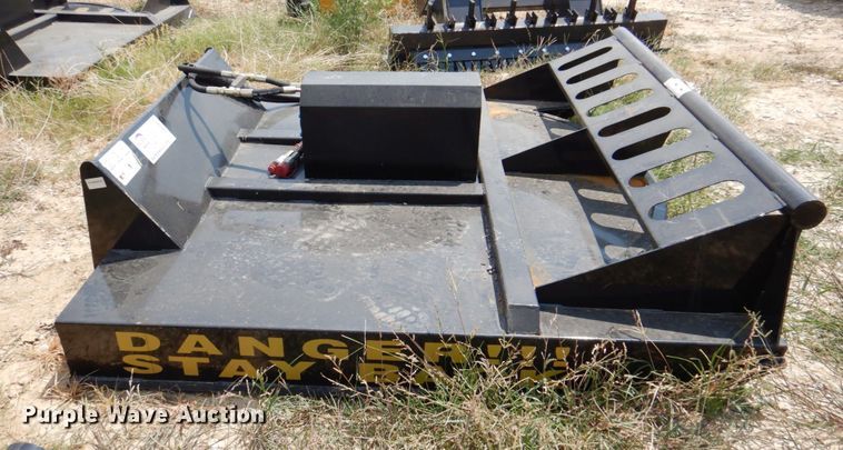 image for item DR1873 2022 Mower King  skid steer rotary mower