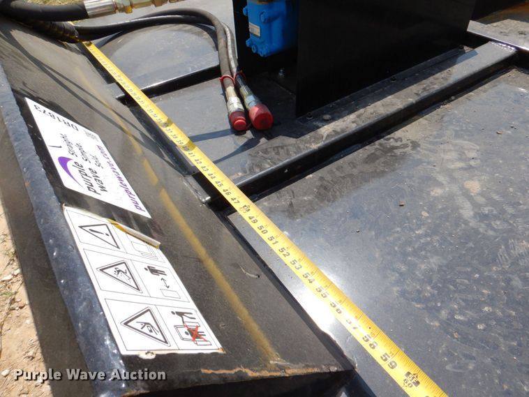 image for item DR1873 2022 Mower King  skid steer rotary mower