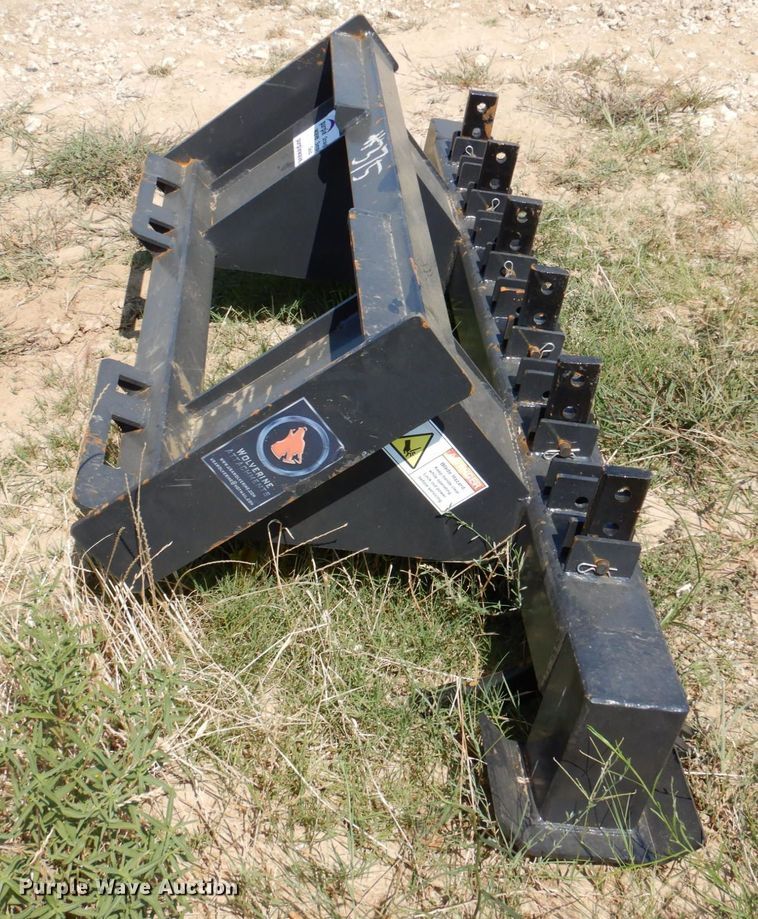 image for item DR1874 Wolverine  skid steer soil conditioner