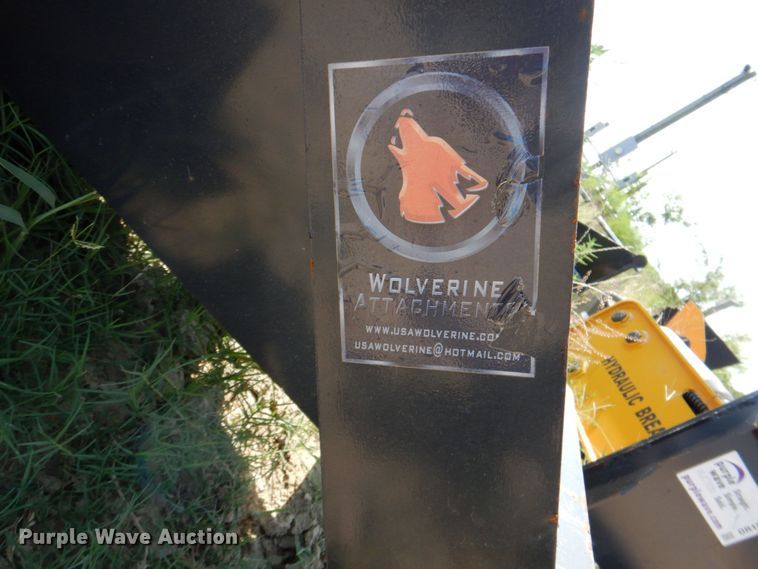 image for item DR1874 Wolverine  skid steer soil conditioner