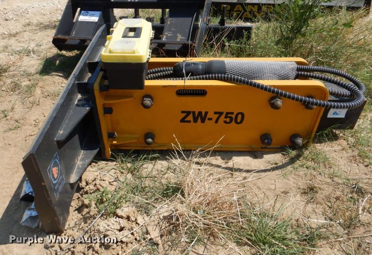 image for item DR1875 Wolverine ZW-750  skid steer breaker