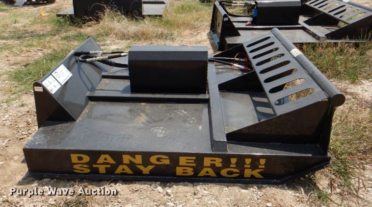 image for item DR1877 2022 Mower King  skid steer rotary mower