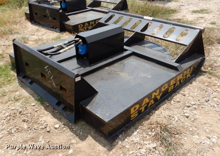 image for item DR1877 2022 Mower King  skid steer rotary mower