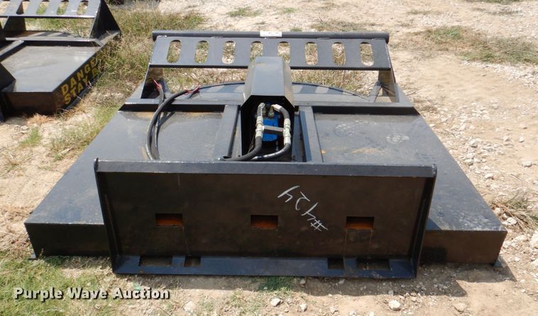 image for item DR1877 2022 Mower King  skid steer rotary mower