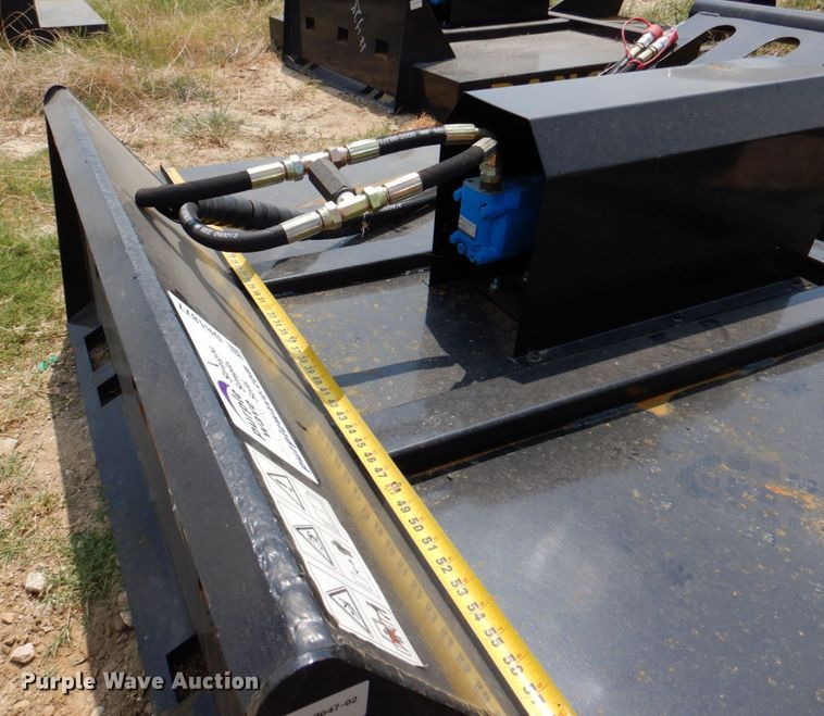 image for item DR1877 2022 Mower King  skid steer rotary mower