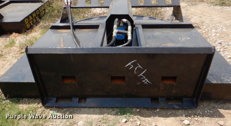 image for item DR1877 2022 Mower King  skid steer rotary mower