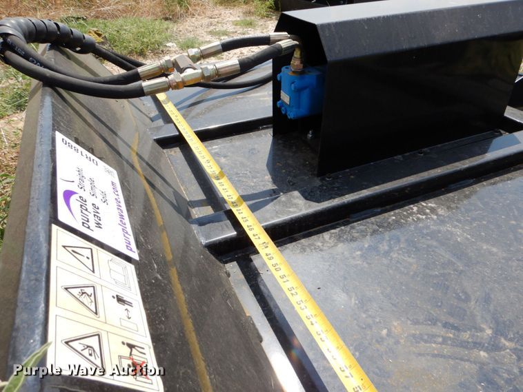 image for item DR1880 2022 Mower King  skid steer rotary mower