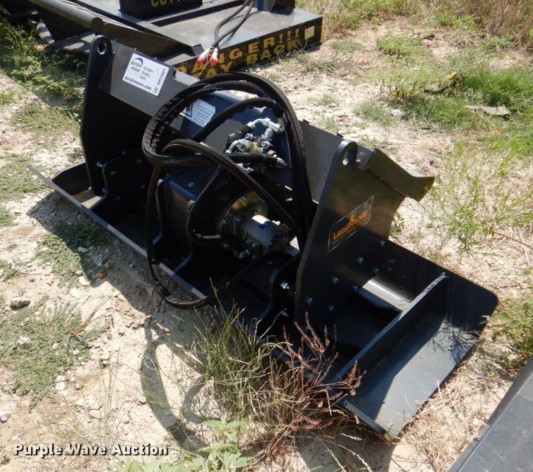 image for item DR1881 Land Honor  skid steer plate compactor