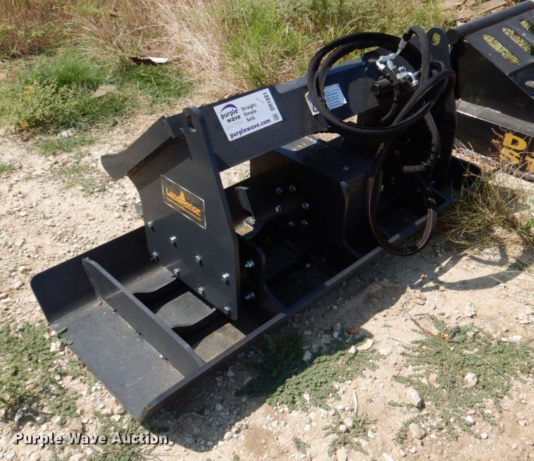 image for item DR1881 Land Honor  skid steer plate compactor