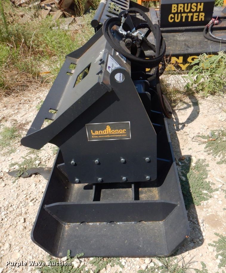 image for item DR1881 Land Honor  skid steer plate compactor