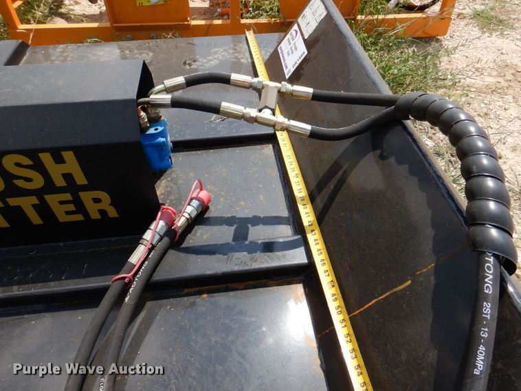 image for item DR1886 2022 Mower King  skid steer rotary mower