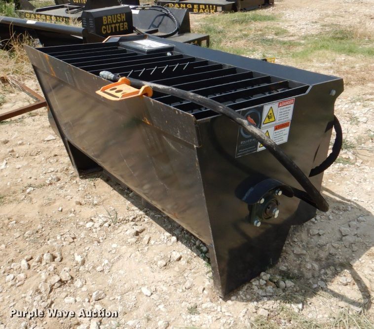 image for item DR1889 Wolverine  skid steer concrete mixer